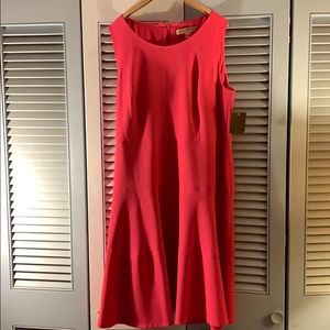 Pink Nipon Boutique sleeveless dress. 18W. Tags.